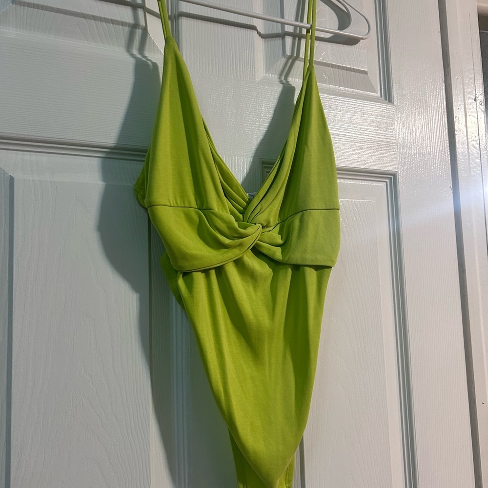 Urban Outfitters Lime Green Bodysuit